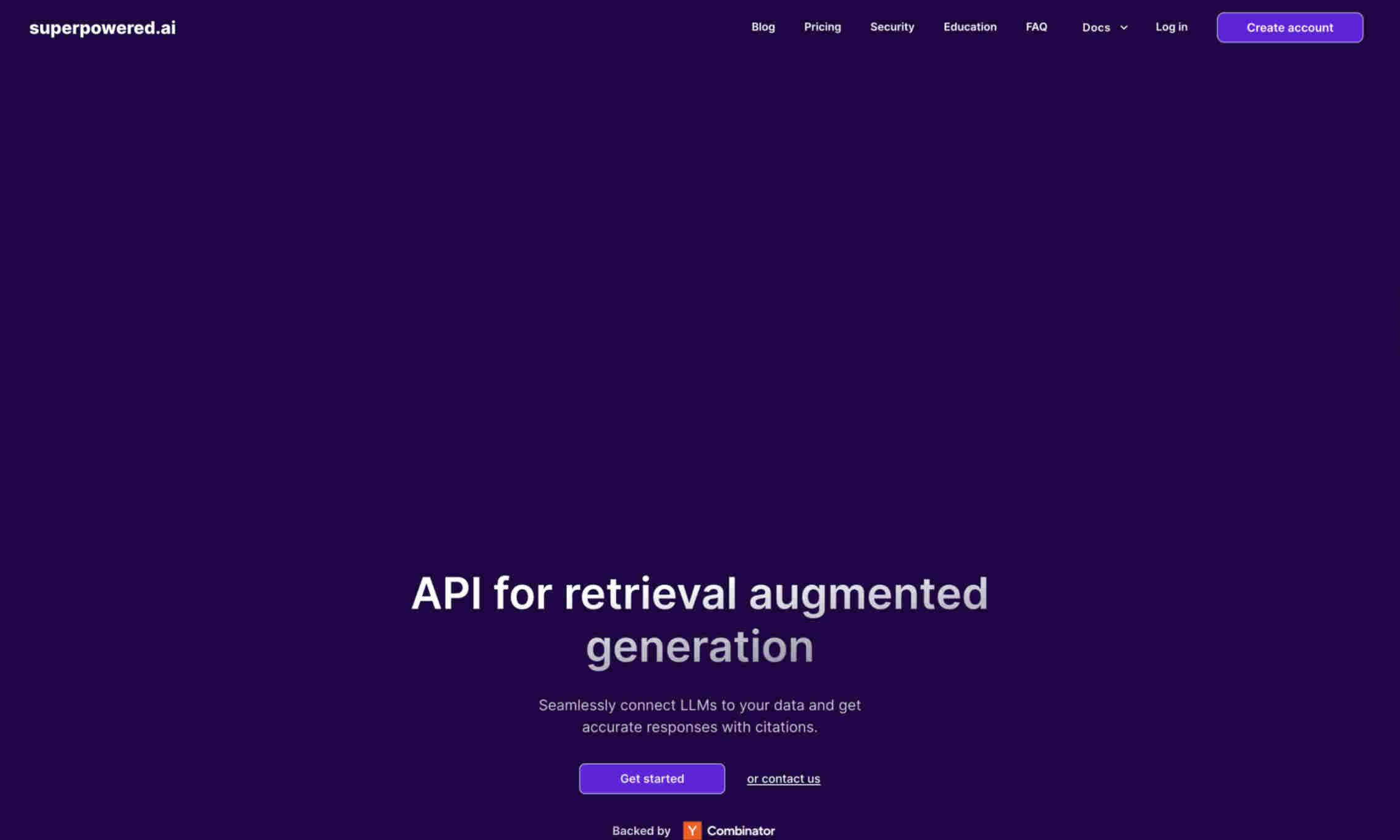 Superpowered.ai Homepage