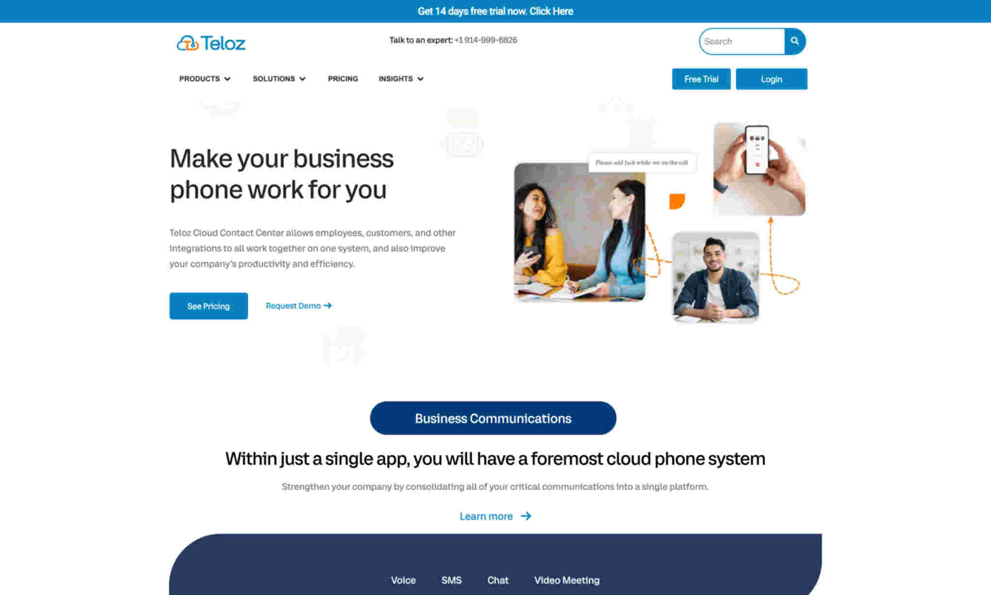 Teloz Homepage