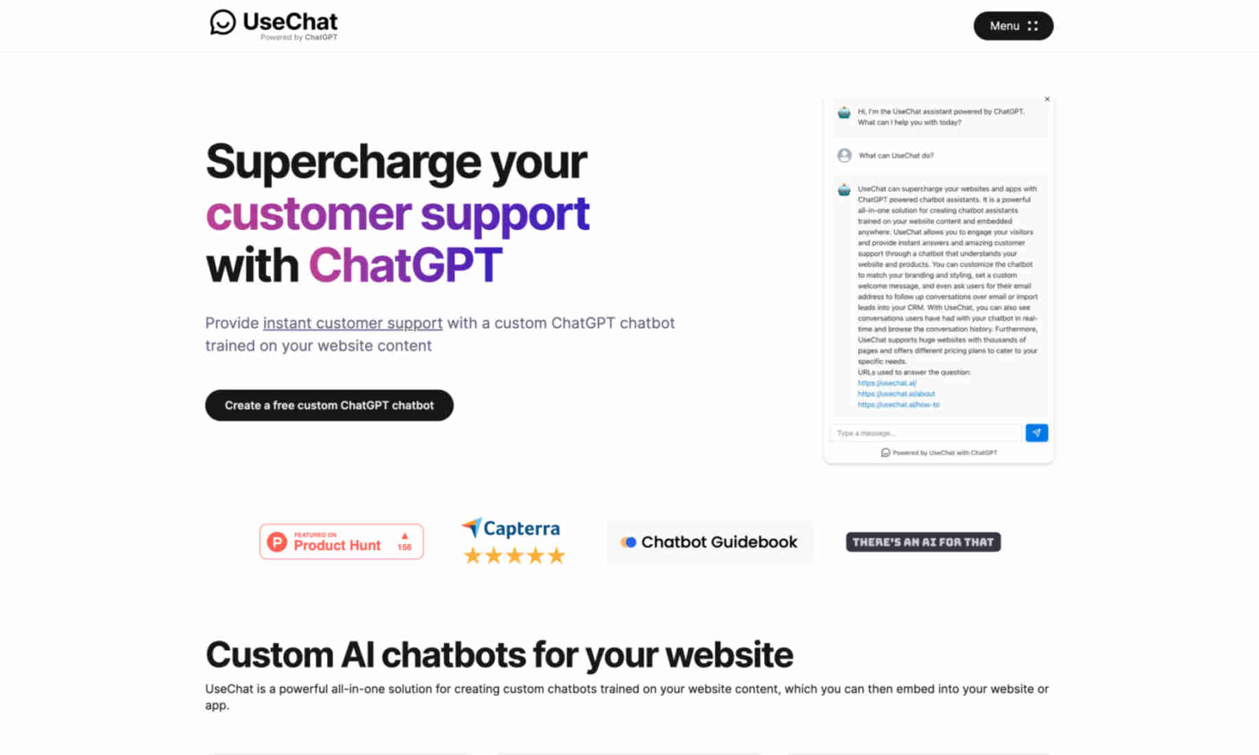 UseChat Homepage