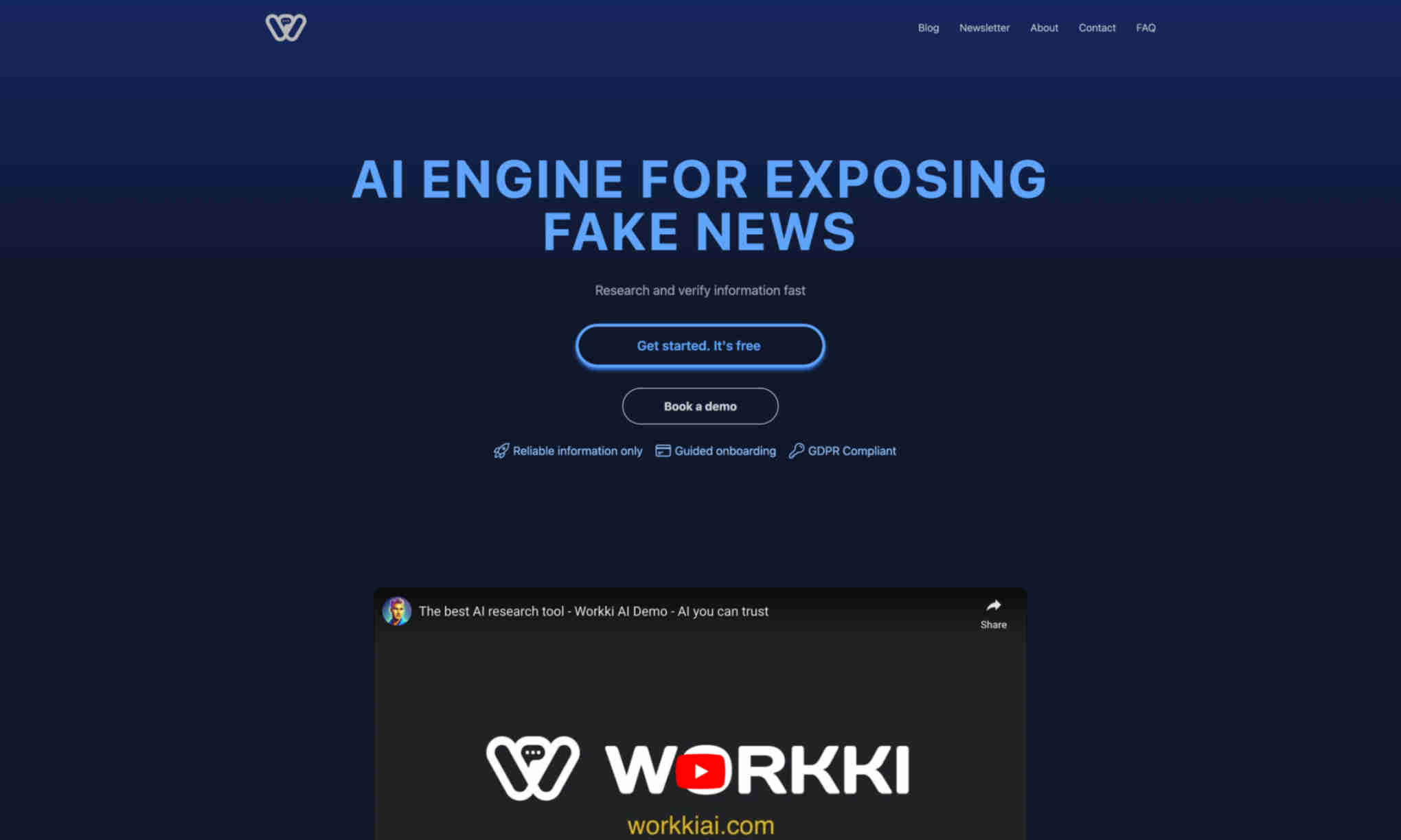 Workki Homepage