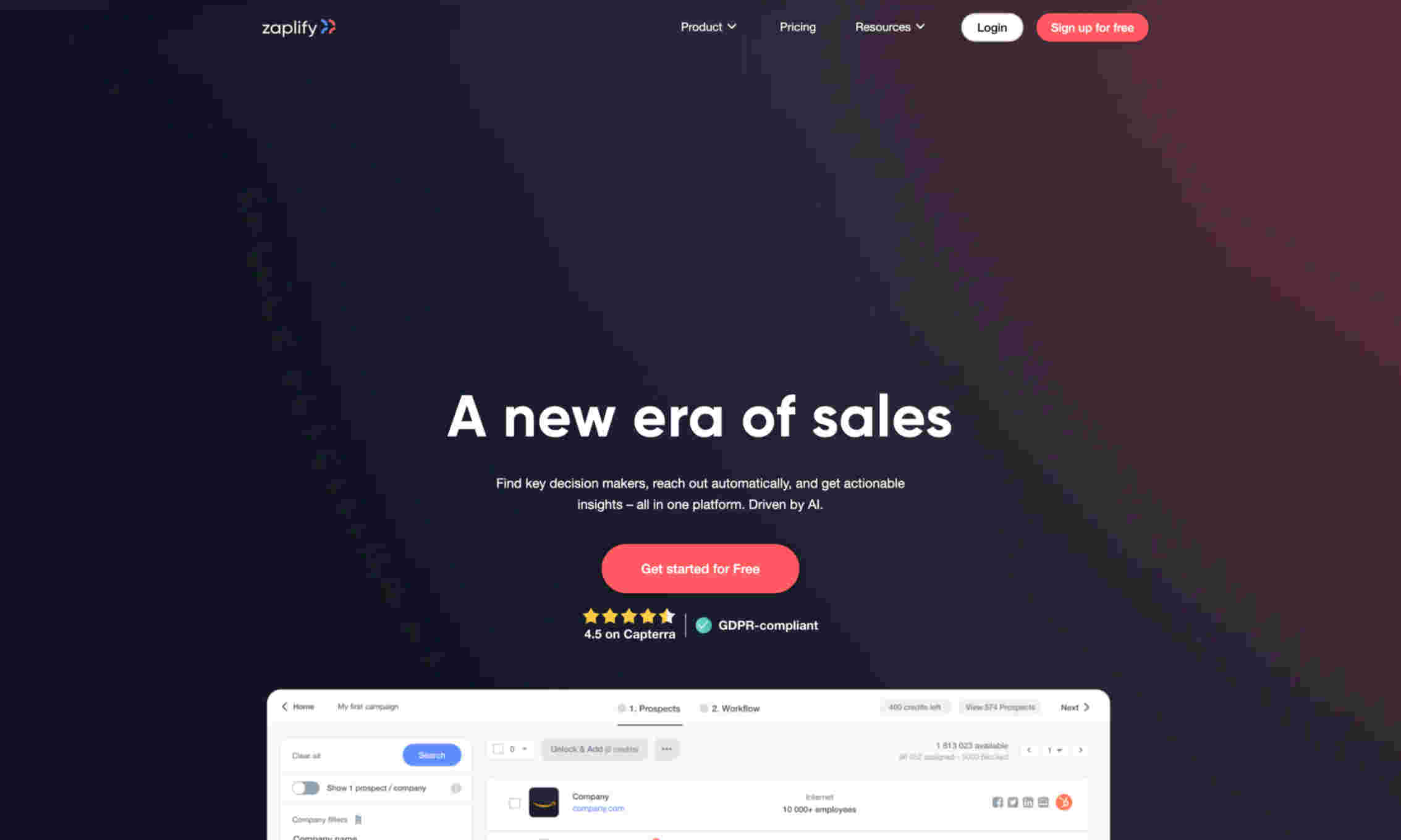 Zaplify Homepage