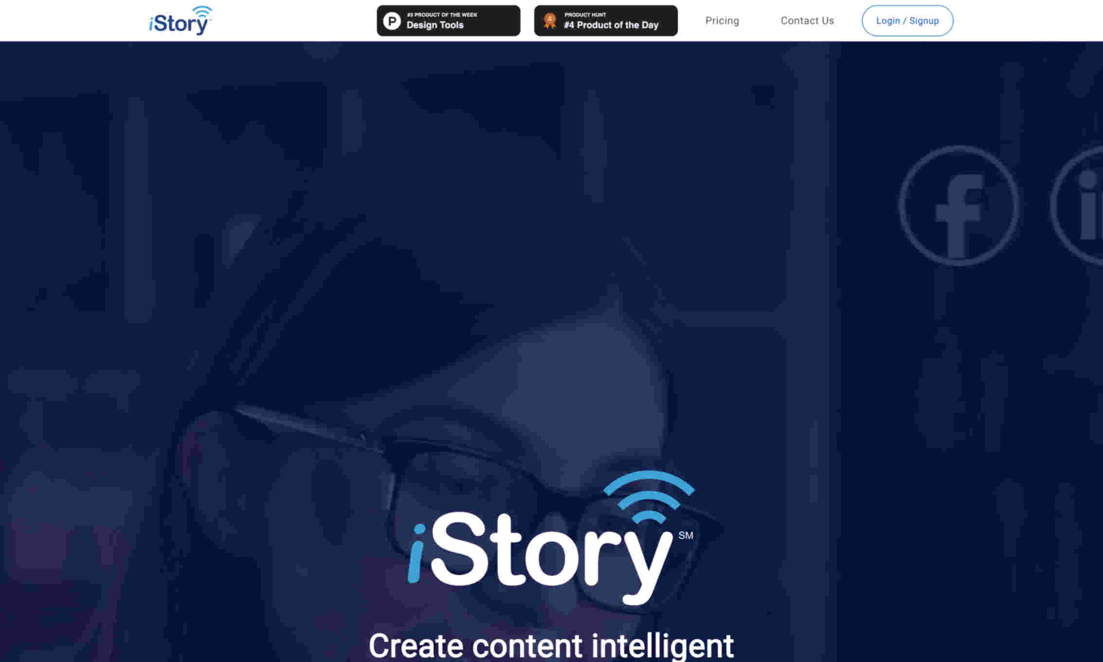 iStory Homepage